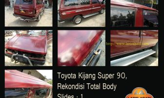 Restorasi Total Toyota Kijang Super 90