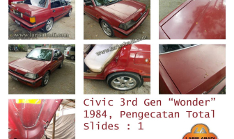 Civic Wonder 1984, Pengecatan Total