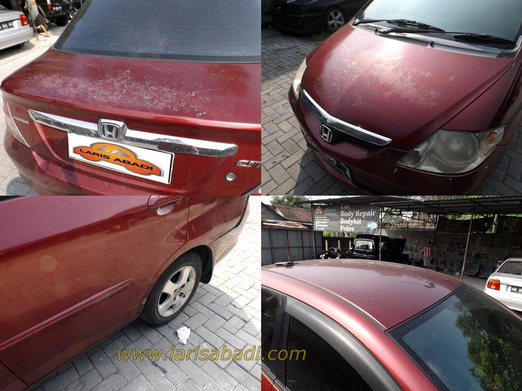 Honda City 2004 with paint defect